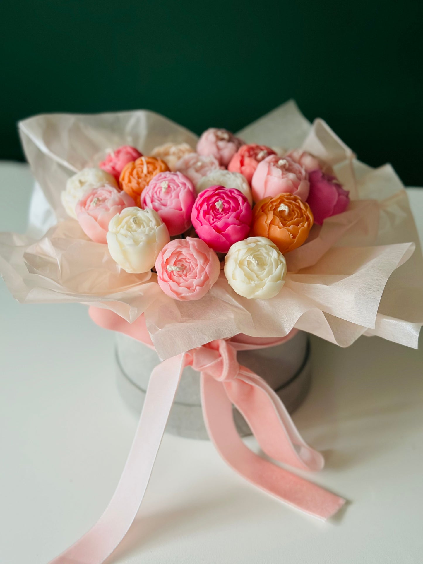 Mother's Day Candle Bouquet- Pastel